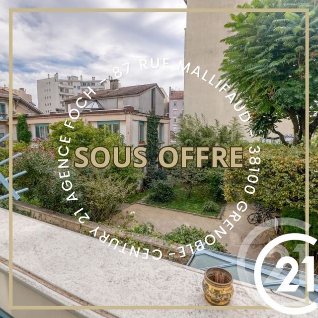 Appartement T5 à vendre - 5 pièces - 93.05 m2 - GRENOBLE - 38 - RHONE-ALPES - Century 21 Agence Foch