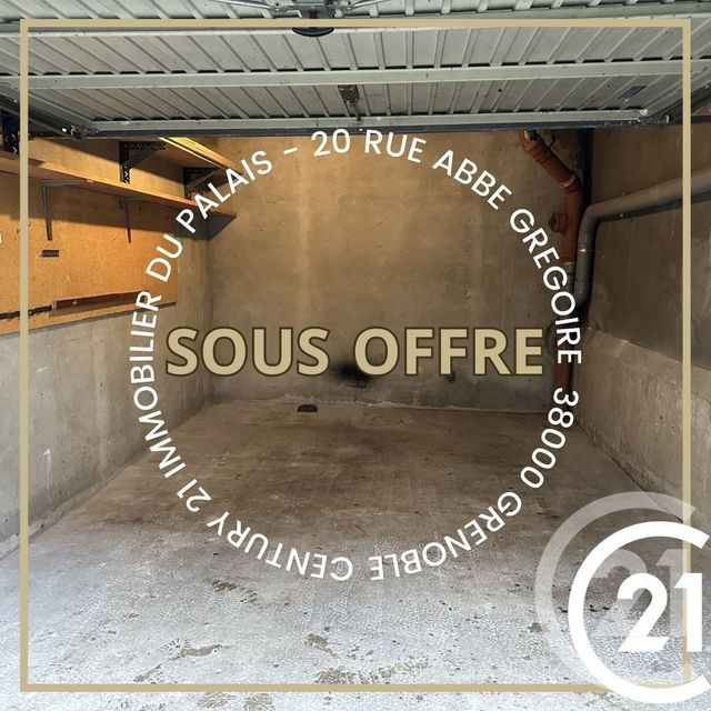 parking à vendre - 13.42 m2 - GRENOBLE - 38 - RHONE-ALPES - Century 21 Agence Foch