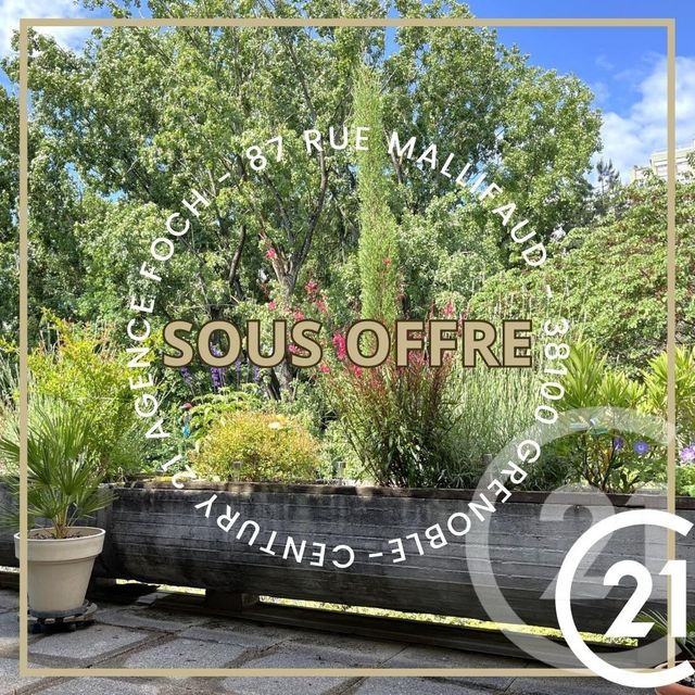 Appartement T5 à vendre - 4 pièces - 99.84 m2 - GRENOBLE - 38 - RHONE-ALPES - Century 21 Agence Foch