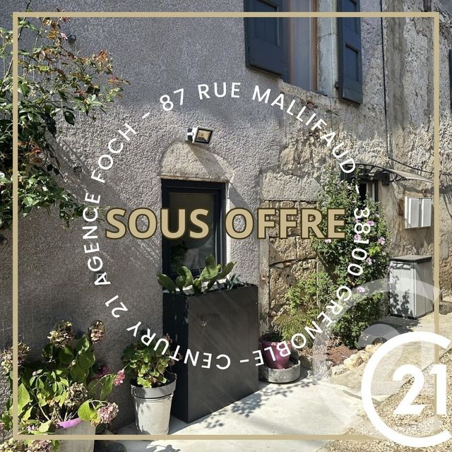 Maison à vendre ST QUENTIN SUR ISERE
