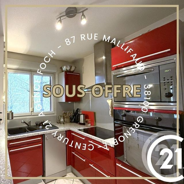 Appartement F3 à vendre - 3 pièces - 67.16 m2 - GRENOBLE - 38 - RHONE-ALPES - Century 21 Agence Foch